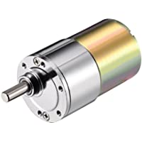 Los mejores  - sourcing map 12V DC 550RPM Velocidad Ajustable Reversible Motorreductor 4Ncm Reducción eléctrica Caja de cambios Eje de…